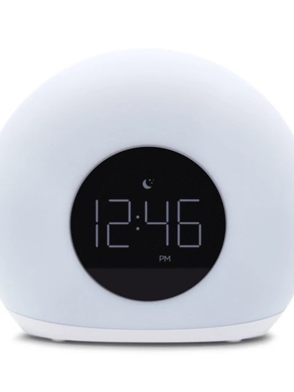 Capello clock Moonglow/Modern White Digital Sunrise Alarm Clock